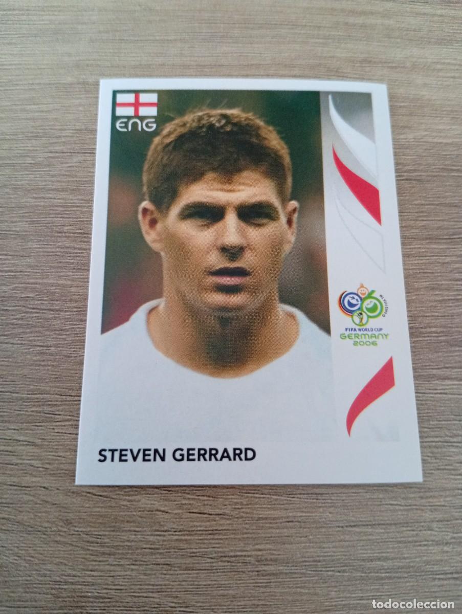 Cromos de f&uacute;tbol: STEVEN GERRARD 105 INGLATERRA ALEMANIA 2006 06 SIN PEGAR NUNCA PEGADO