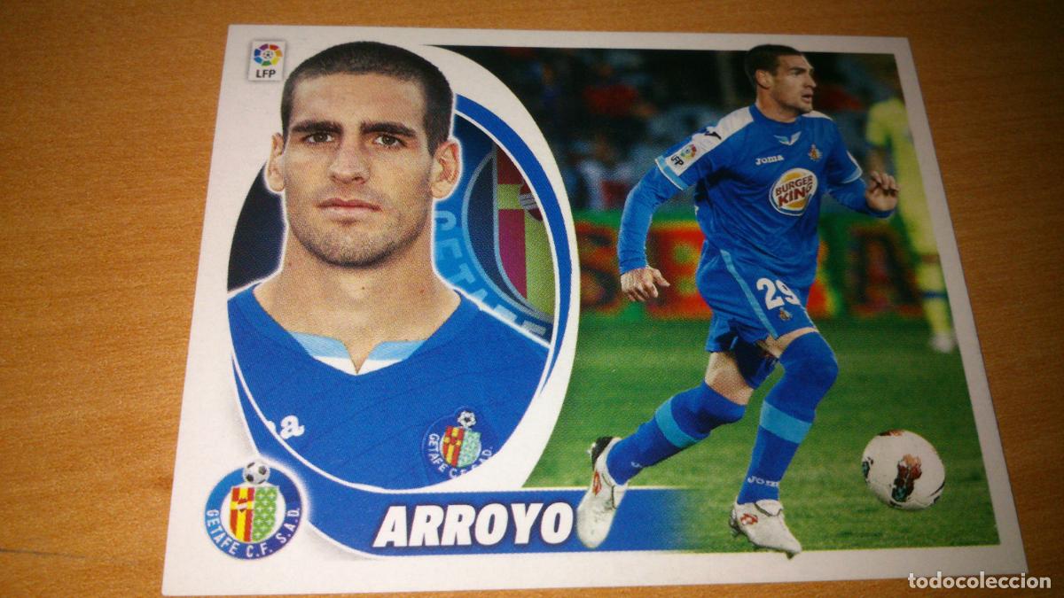 Cromos de f&uacute;tbol: TEMPORADA 2012 2013 12 13 COLOCA GETAFE N&ordm; 7 BIS ARROYO NUEVO SIN PEGAR