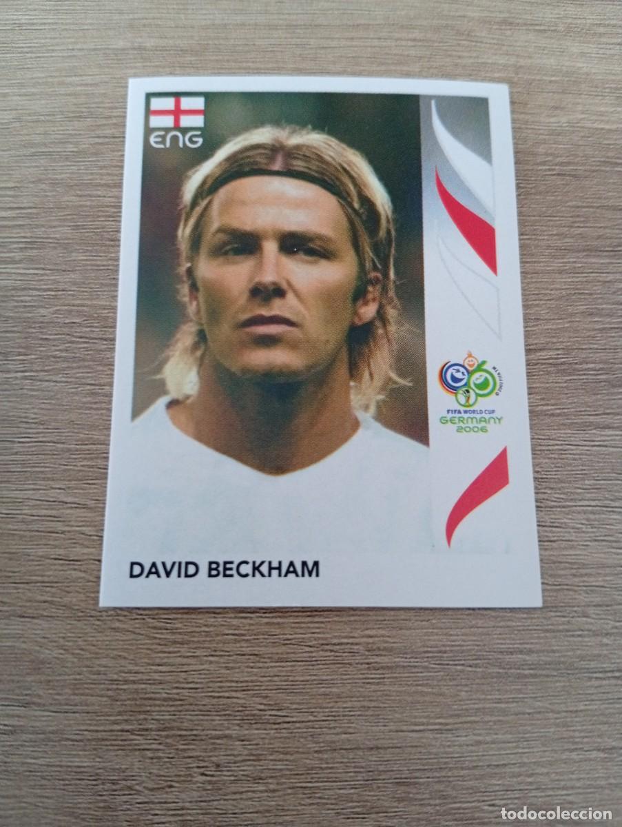 Cromos de f&uacute;tbol: DAVID BECKHAM 103 INGLATERRA ALEMANIA 2006 06 SIN PEGAR NUNCA PEGADO