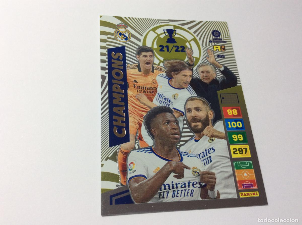 Cromos de f&uacute;tbol: 463 Real Madrid Champions Adrenalyn 22/23 2022 2023 Panini