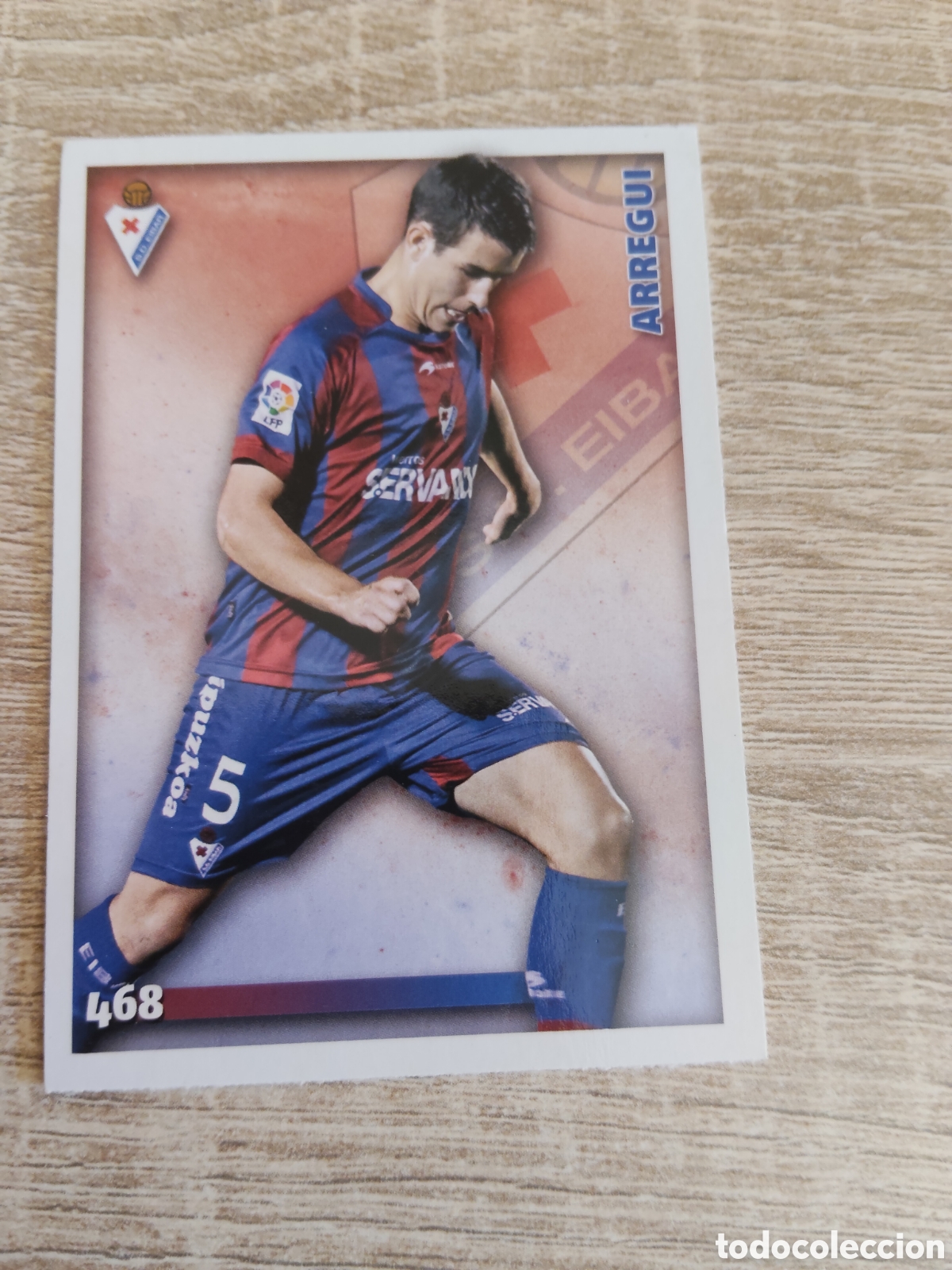 Cromos de f&uacute;tbol: Mundicromo las fichas de la liga 2015 468 Arregui Eibar