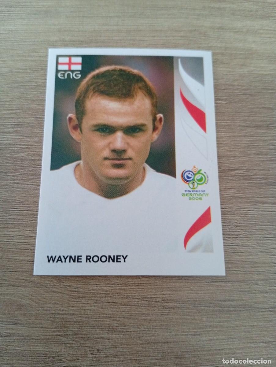 Cromos de f&uacute;tbol: WAYNE ROONEY 111 INGLATERRA ALEMANIA 2006 06 SIN PEGAR NUNCA PEGADO