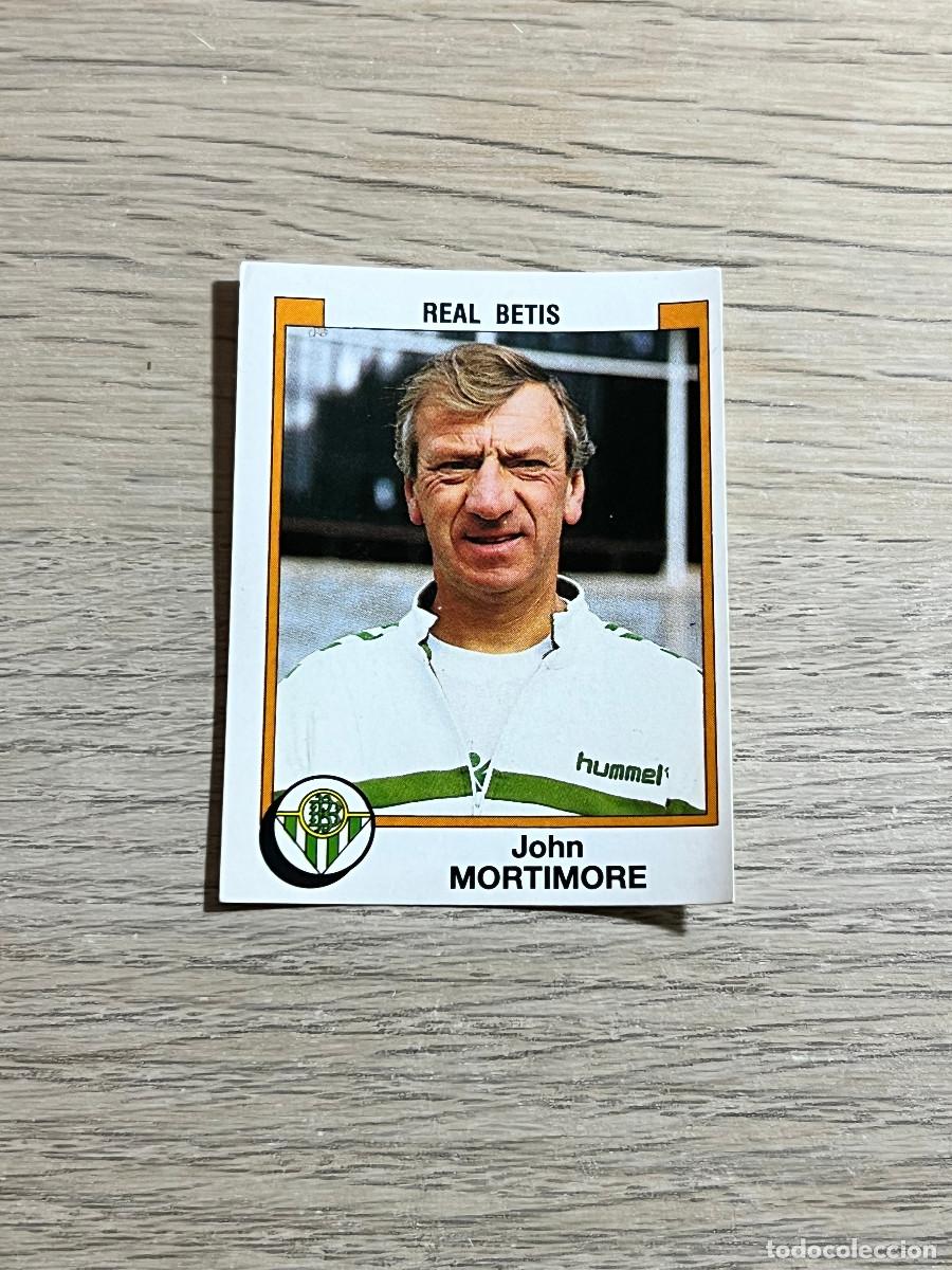 Cromos de f&uacute;tbol: 63 MORTIMORE BETIS LIGA FUTBOL 88 PANINI NUNCA PEGADO SIN PEGAR 1988