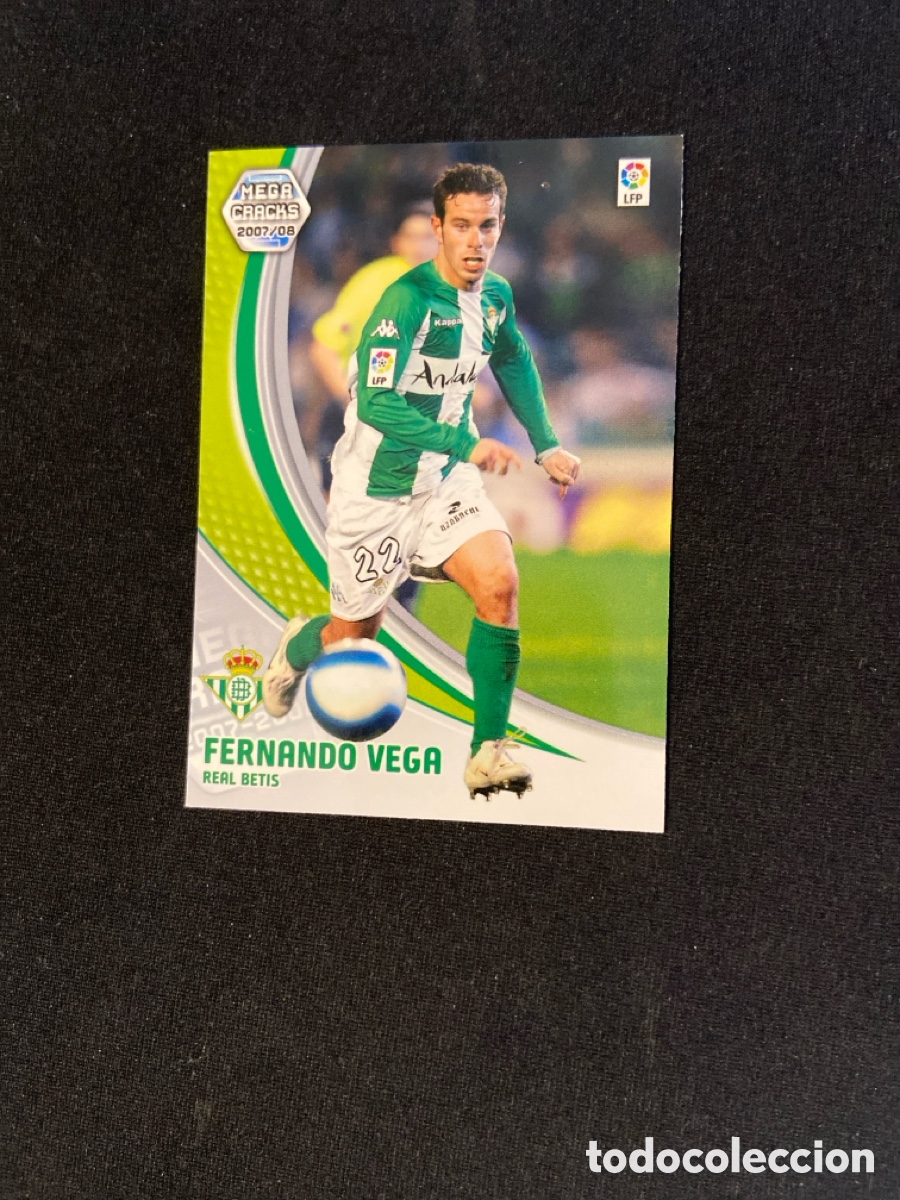 Cromos de f&uacute;tbol: FERNANDO VEGA 79 (BETIS) MEGA