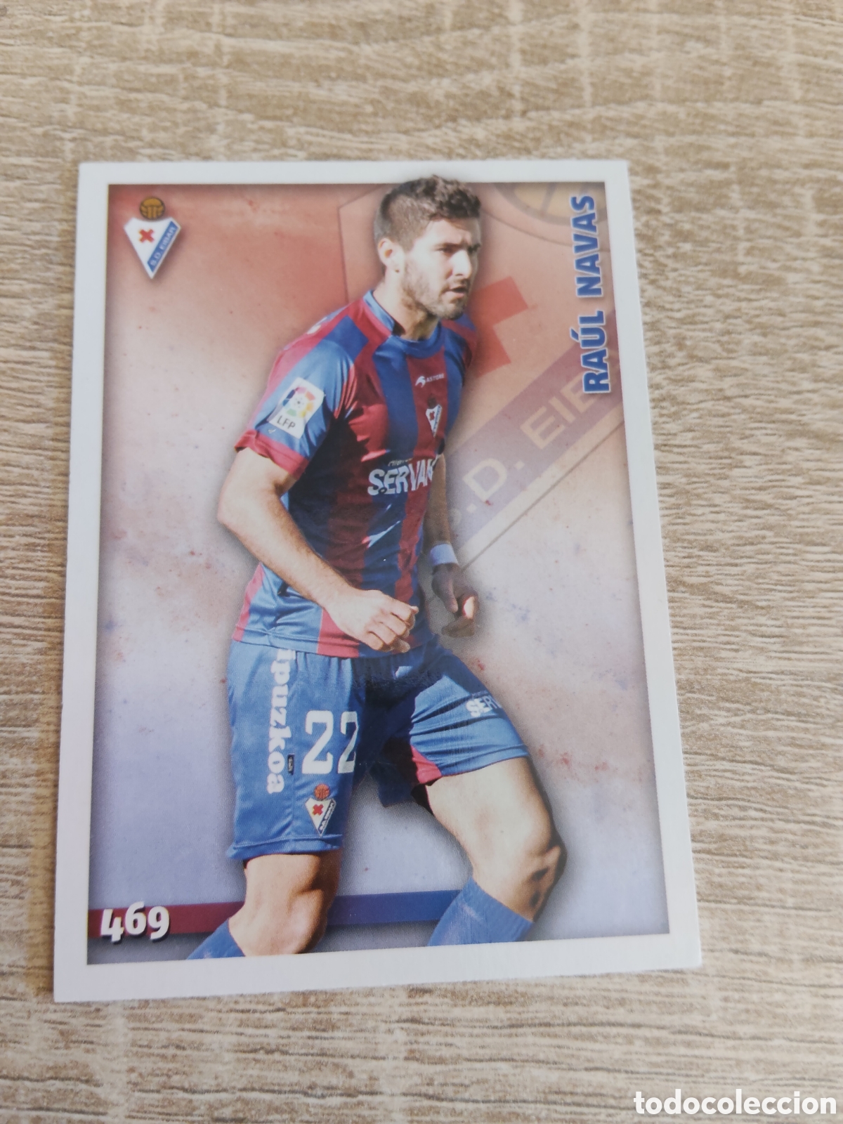 Cromos de f&uacute;tbol: Mundicromo las fichas de la liga 2015 469 Ra&uacute;l Navas Eibar