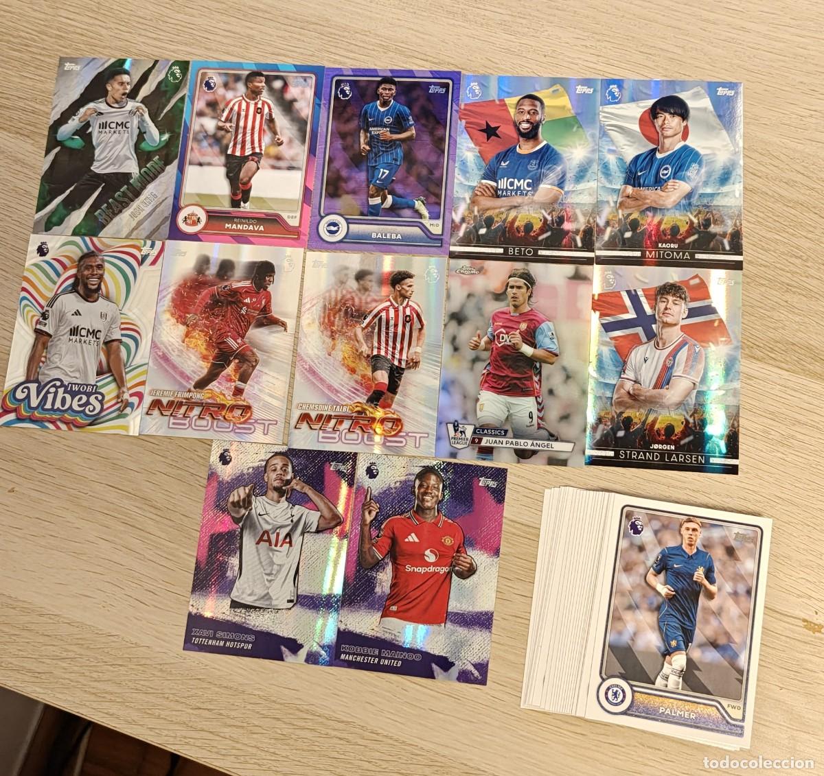 Cromos de f&uacute;tbol: Lote Topps Premier League 2026/27 &ndash; Pack de Cartas