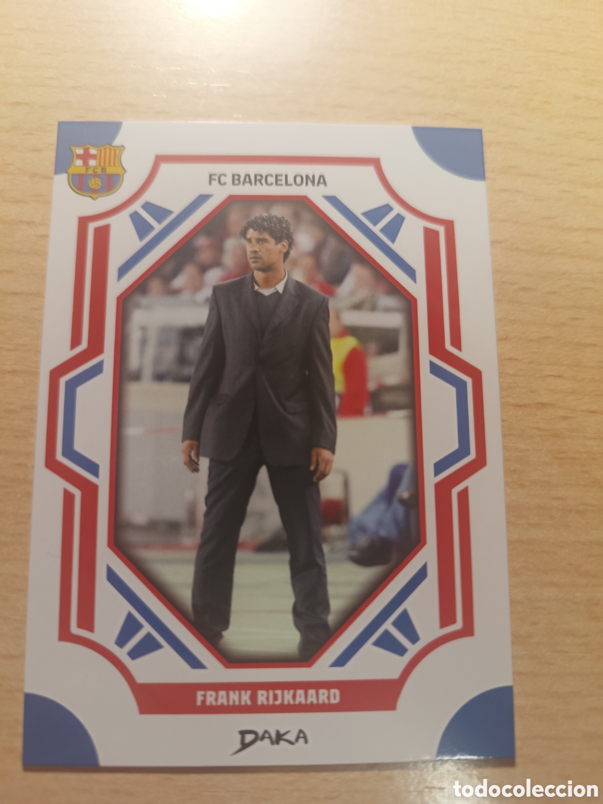 Cromos de f&uacute;tbol: FCB 30 B FRANK RIJKAARD DAKA AUDIENCE FC BARCELONA 2025 2026 25 26