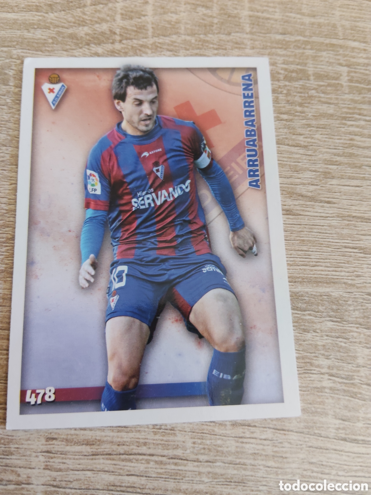Football Stickers: Mundicromo las fichas de la liga 2015 478 Arruabarrena Eibar