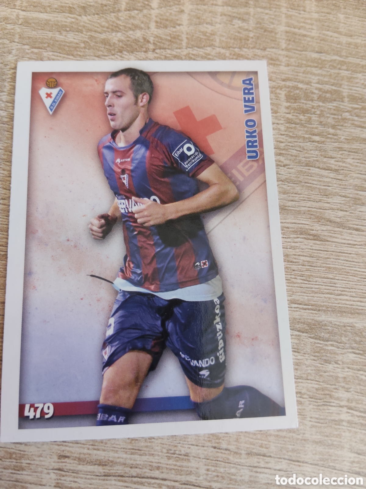 Fu&szlig;ball-Sticker: Mundicromo las fichas de la liga 2015 479 Urko Vera Eibar