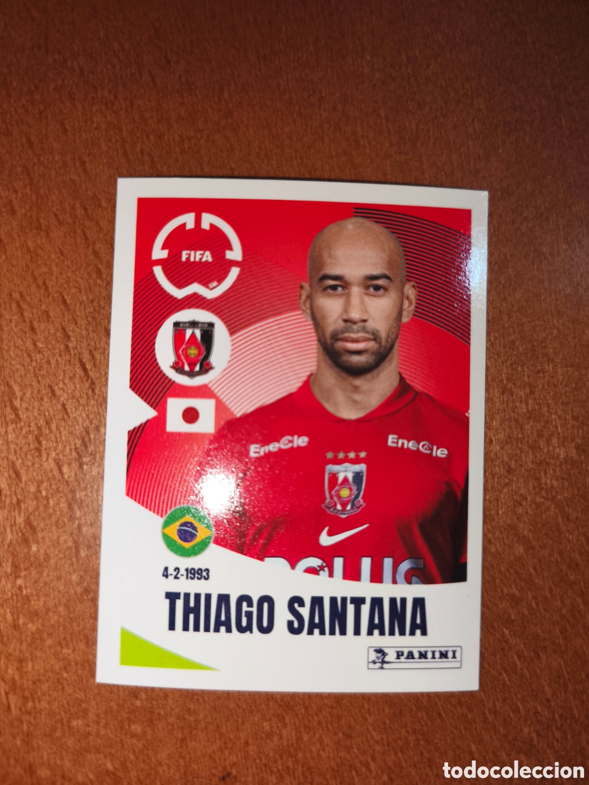Fu&szlig;ball-Sticker: Thiago Santana n&deg;297 Fifa Club World Cup 2025 Urawa Red Diamonds