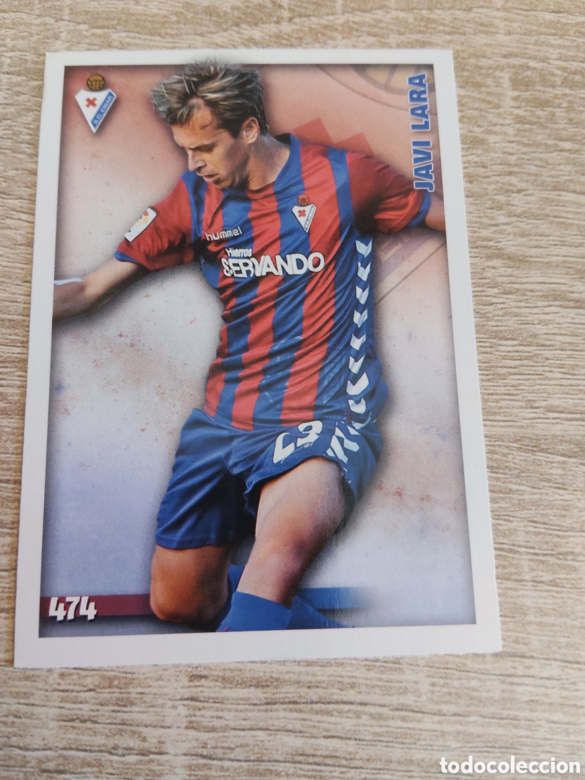 Cromos de f&uacute;tbol: Mundicromo las fichas de la liga 2015 474 Javi Lara Eibar
