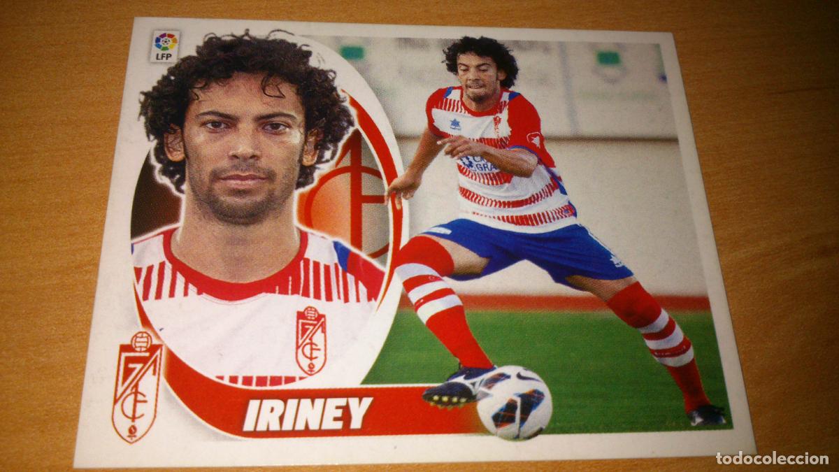 Cromos de f&uacute;tbol: TEMPORADA 2012 2013 12 13 COLOCA GRANADA N&ordm; 9 BIS IRINEY NUEVO SIN PEGAR