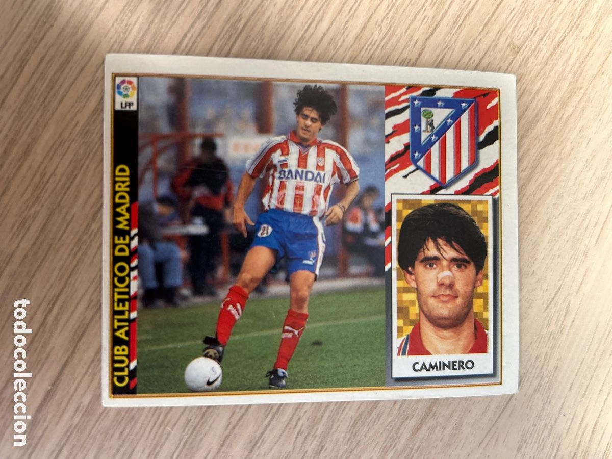 Football Stickers: CAMINERO ATLETICO DE MADRID LIGA ESTE 1997 1998 97 98 NUNCA PEGADO SIN PEGAR