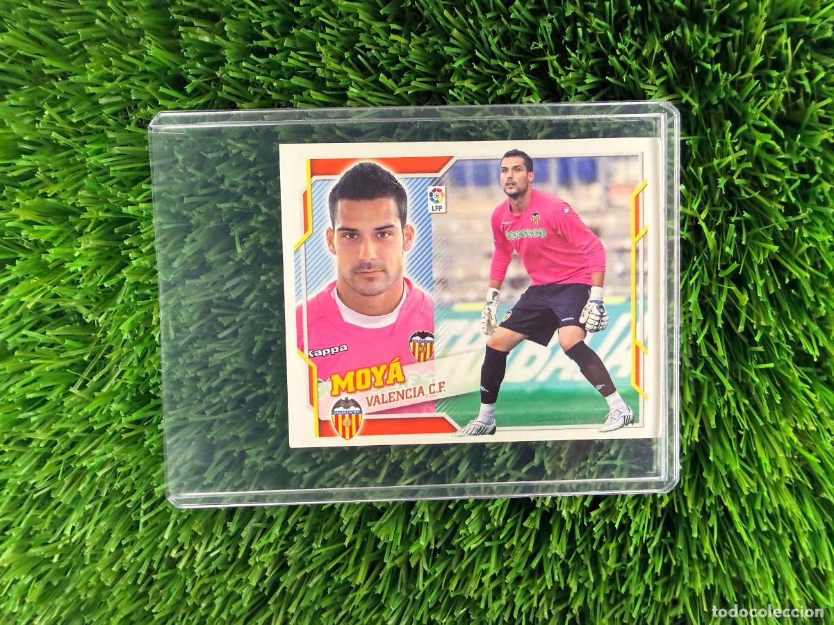 Cromos de f&uacute;tbol: N&ordm; 2 Moy&aacute; Valencia CF Liga Este 10 11