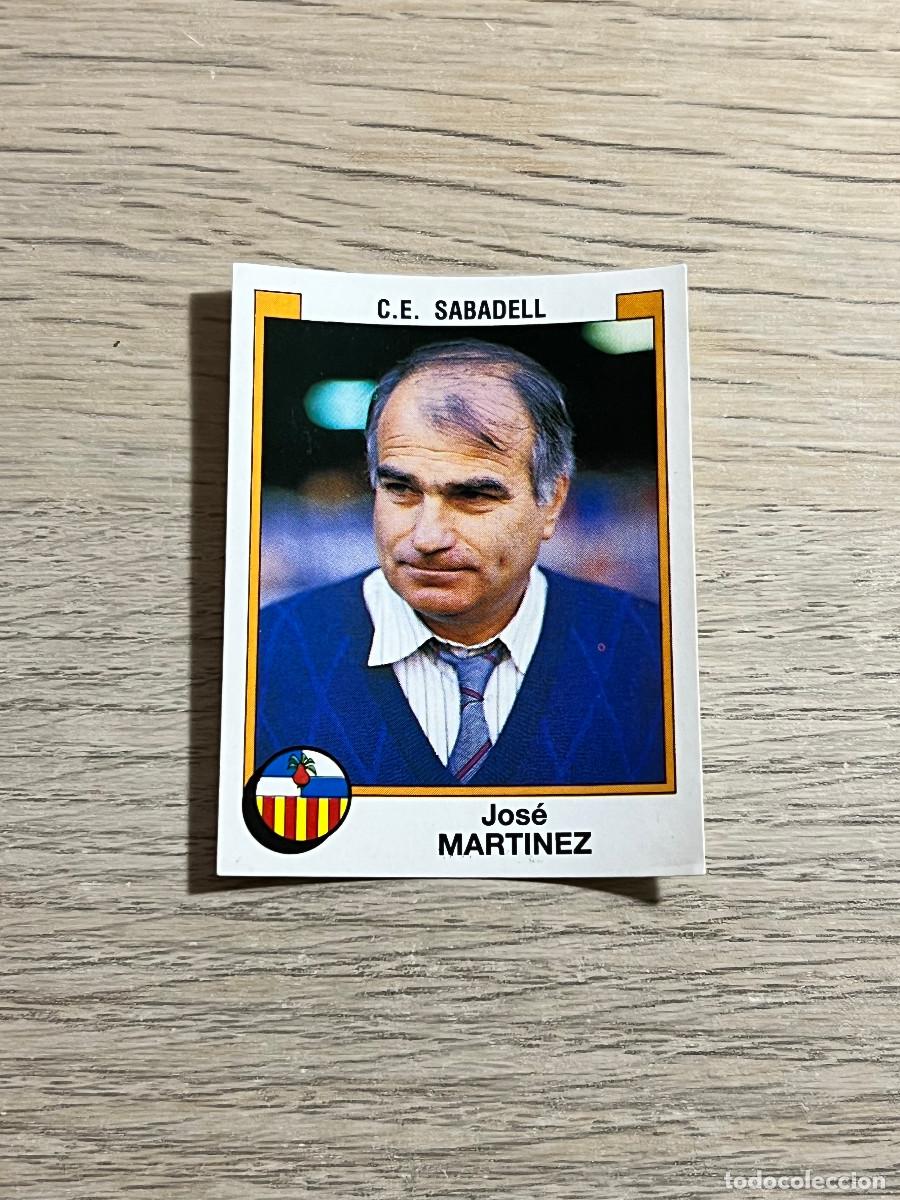 Cromos de f&uacute;tbol: 273 MARTINEZ SABADELL LIGA FUTBOL 88 PANINI NUNCA PEGADO SIN PEGAR 1988