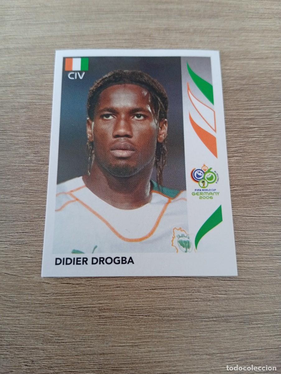 Cromos de f&uacute;tbol: DIDIER DROGBA 205 COSTA DE MARFIL ALEMANIA 2006 06 SIN PEGAR NUNCA PEGADO