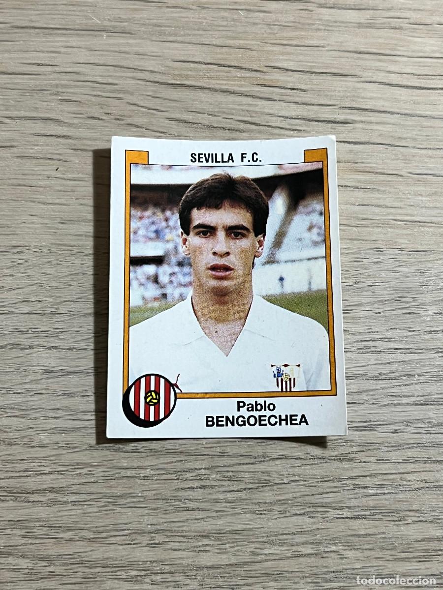 Cromos de f&uacute;tbol: 304 BENGOECHEA SEVILLA LIGA FUTBOL 88 PANINI NUNCA PEGADO SIN PEGAR 1988