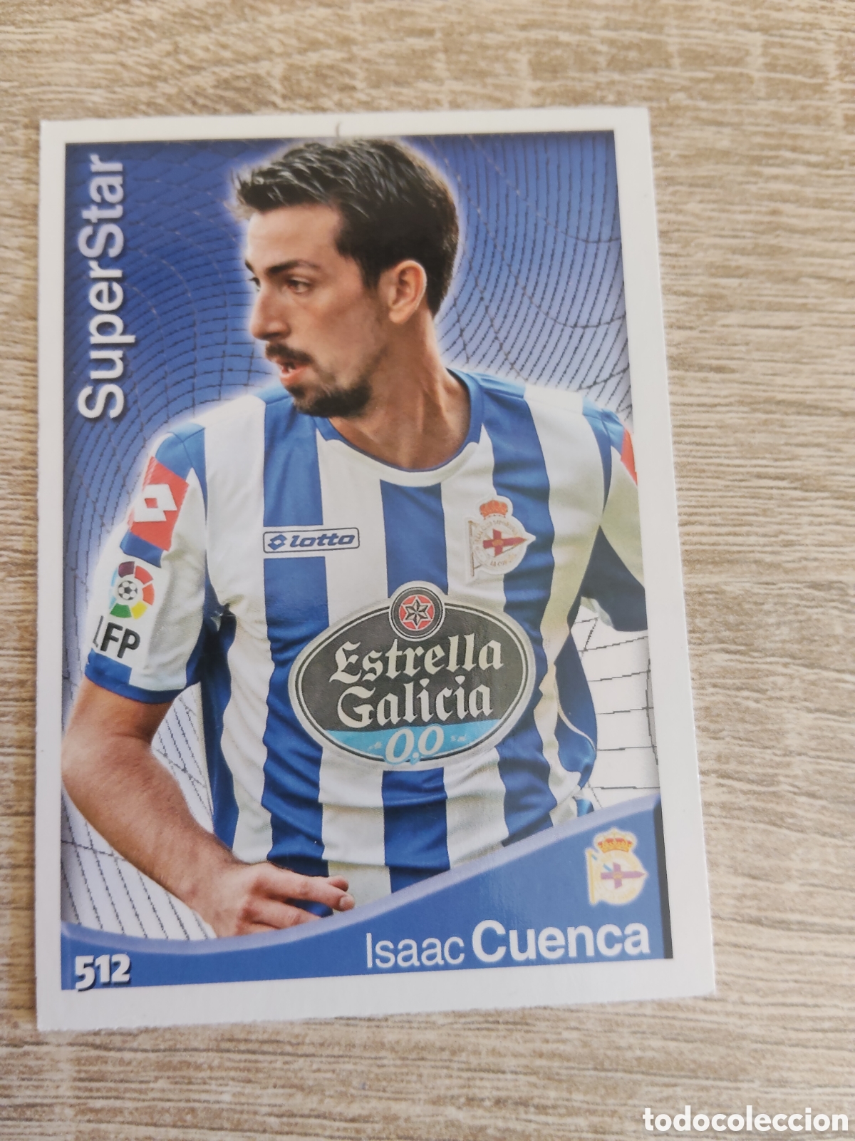 Cromos de f&uacute;tbol: Mundicromo las fichas de la liga 2015 512 Cuenca super Star Deportivo de la Coru&ntilde;a