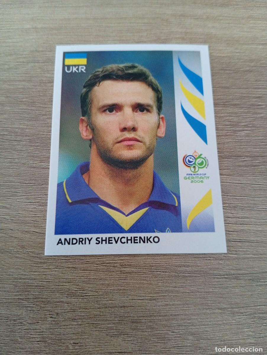 Cromos de f&uacute;tbol: ANDRIY SHEVCHENKO 565 UCRANIA ALEMANIA 2006 06 SIN PEGAR NUNCA PEGADO