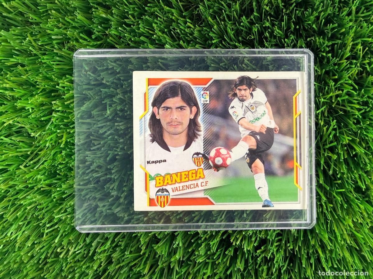 Cromos de f&uacute;tbol: N&ordm; 9 Banega Valencia CF Liga Este 10 11