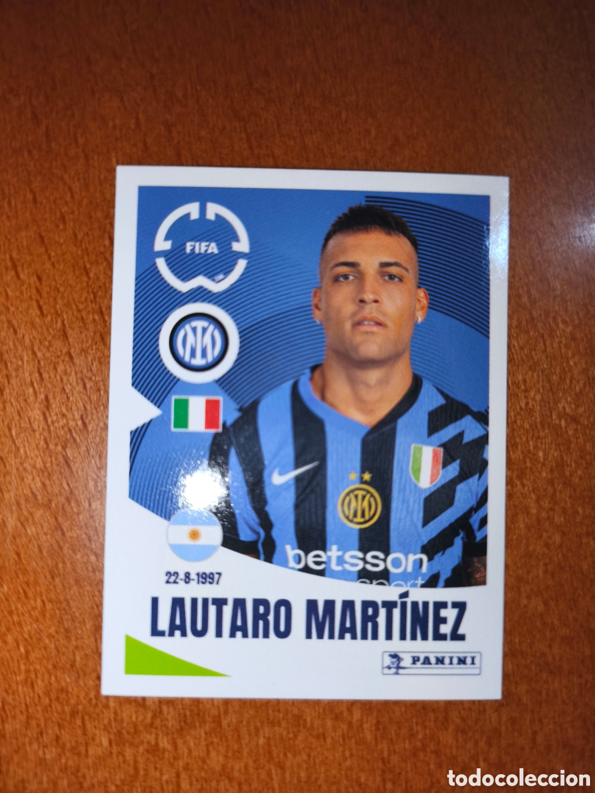 Cromos de f&uacute;tbol: Lautaro Mart&iacute;nez n&deg;332 Fifa Club World Cup 2025 Inter