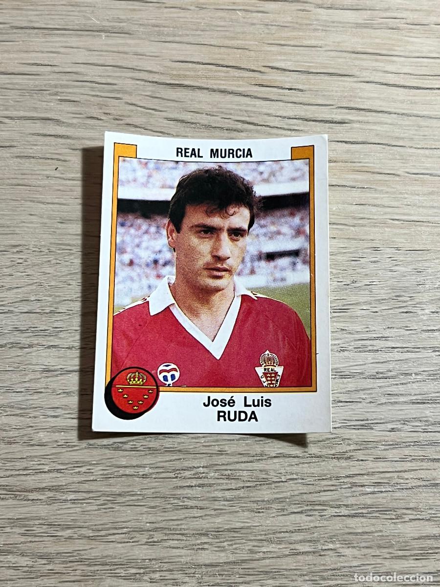 Cromos de f&uacute;tbol: 245 RUDA MURCIA LIGA FUTBOL 88 PANINI NUNCA PEGADO SIN PEGAR 1988