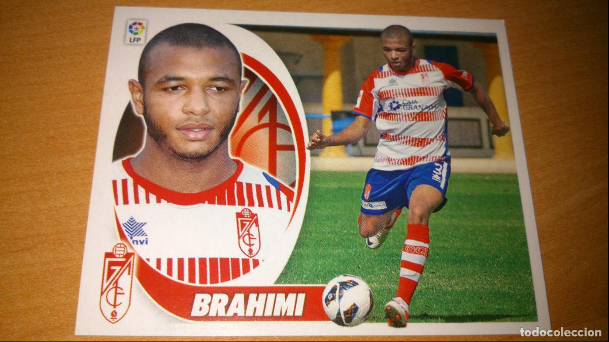 Cromos de f&uacute;tbol: TEMPORADA 2012 2013 12 13 COLOCA GRANADA N&ordm; 11 BIS BRAHIMI NUEVO SIN PEGAR