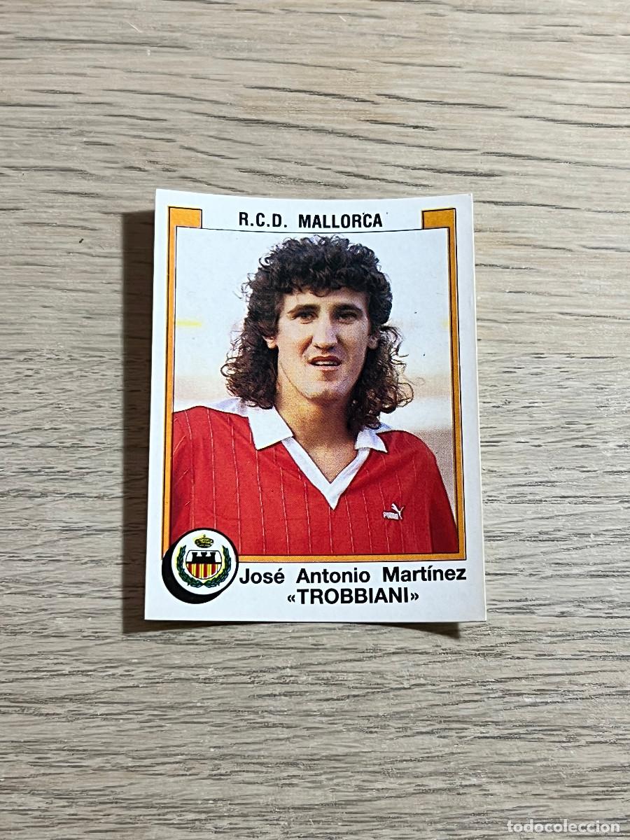 Cromos de f&uacute;tbol: 230 TROBBIANI MALLORCA LIGA FUTBOL 88 PANINI NUNCA PEGADO SIN PEGAR 1988