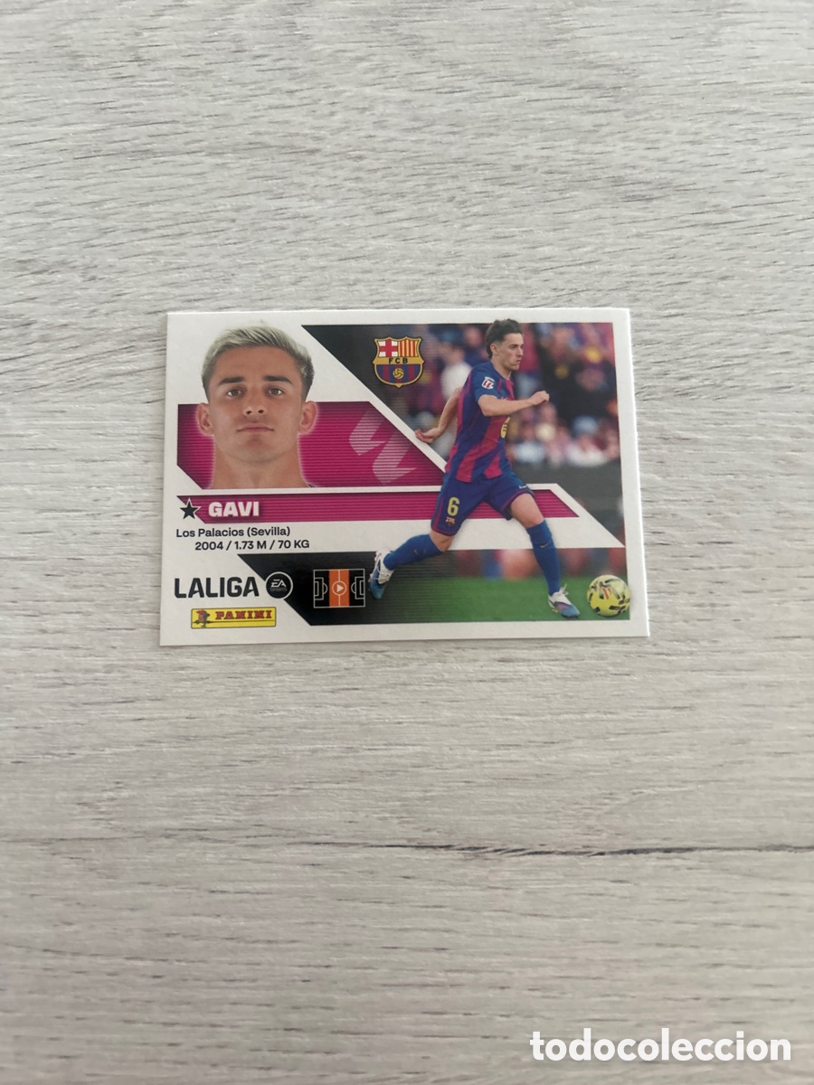 Cromos de f&uacute;tbol: Gavi 13 Barcelona Liga Este 2026/27 26-27 Panini