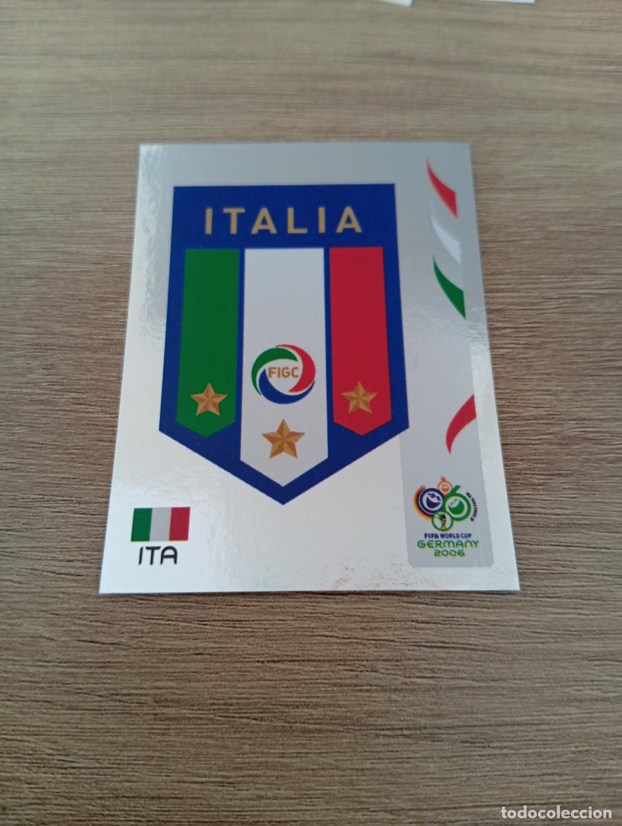 Cromos de Futebol: ESCUDO ITALIA 322 ALEMANIA 2006 06 SIN PEGAR NUNCA PEGADO