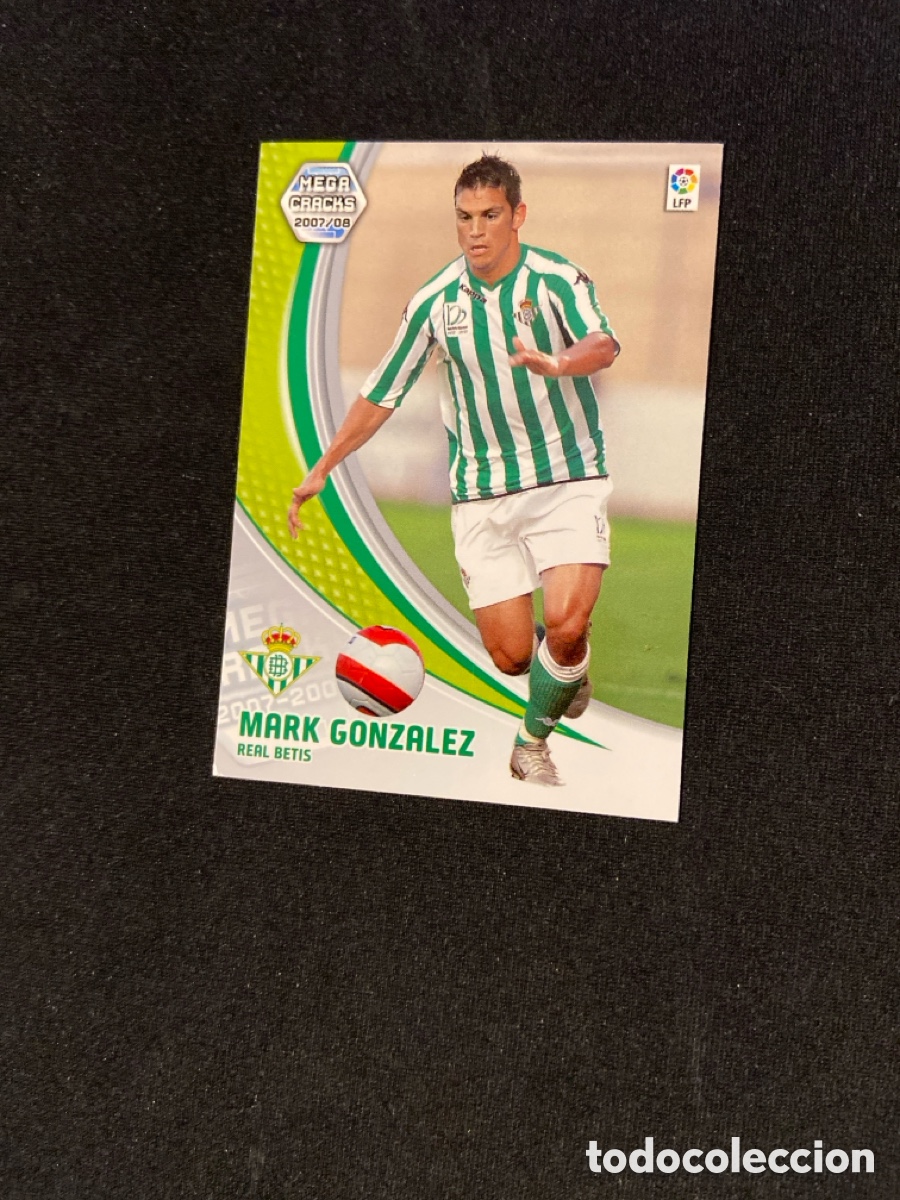 Cromos de f&uacute;tbol: MARK GONZ&Aacute;LEZ 83 (BETIS) MEGA