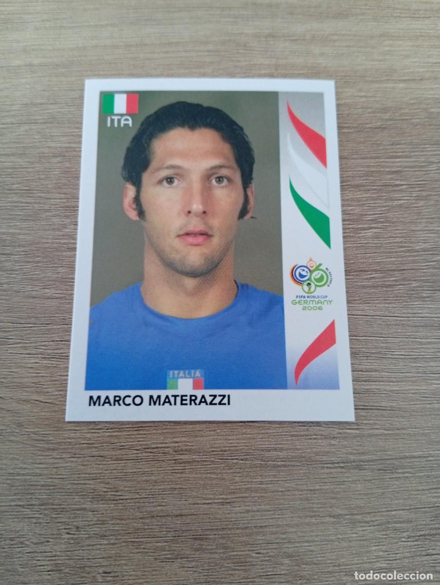 Cromos de f&uacute;tbol: MARCO MATERAZZI 325 ITALIA ALEMANIA 2006 06 SIN PEGAR NUNCA PEGADO