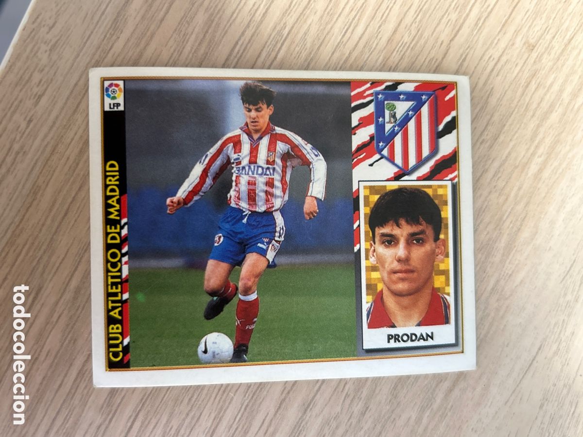 Football Stickers: PRODAN ATLETICO DE MADRID LIGA ESTE 1997 1998 97 98 NUNCA PEGADO SIN PEGAR