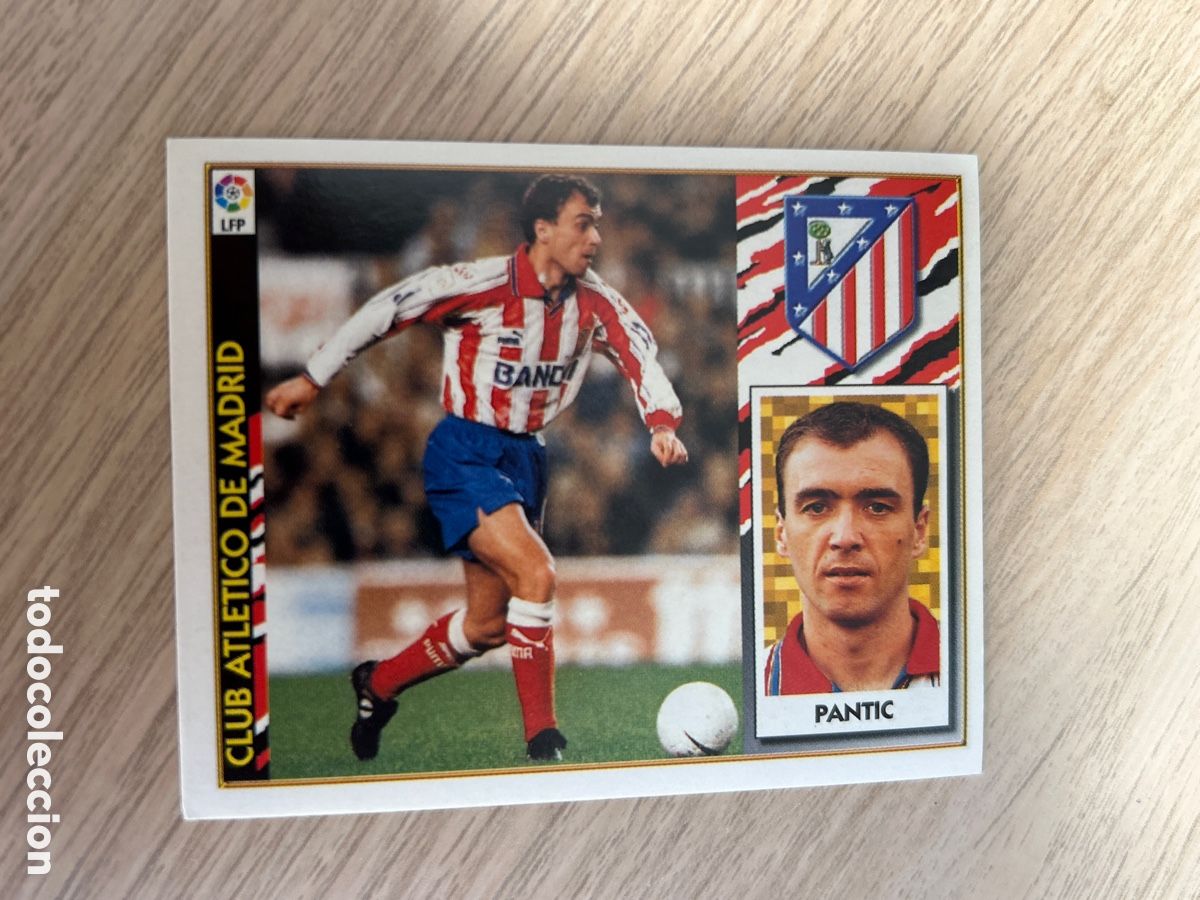 Football Stickers: PANTIC ATLETICO DE MADRID LIGA ESTE 1997 1998 97 98 NUNCA PEGADO SIN PEGAR