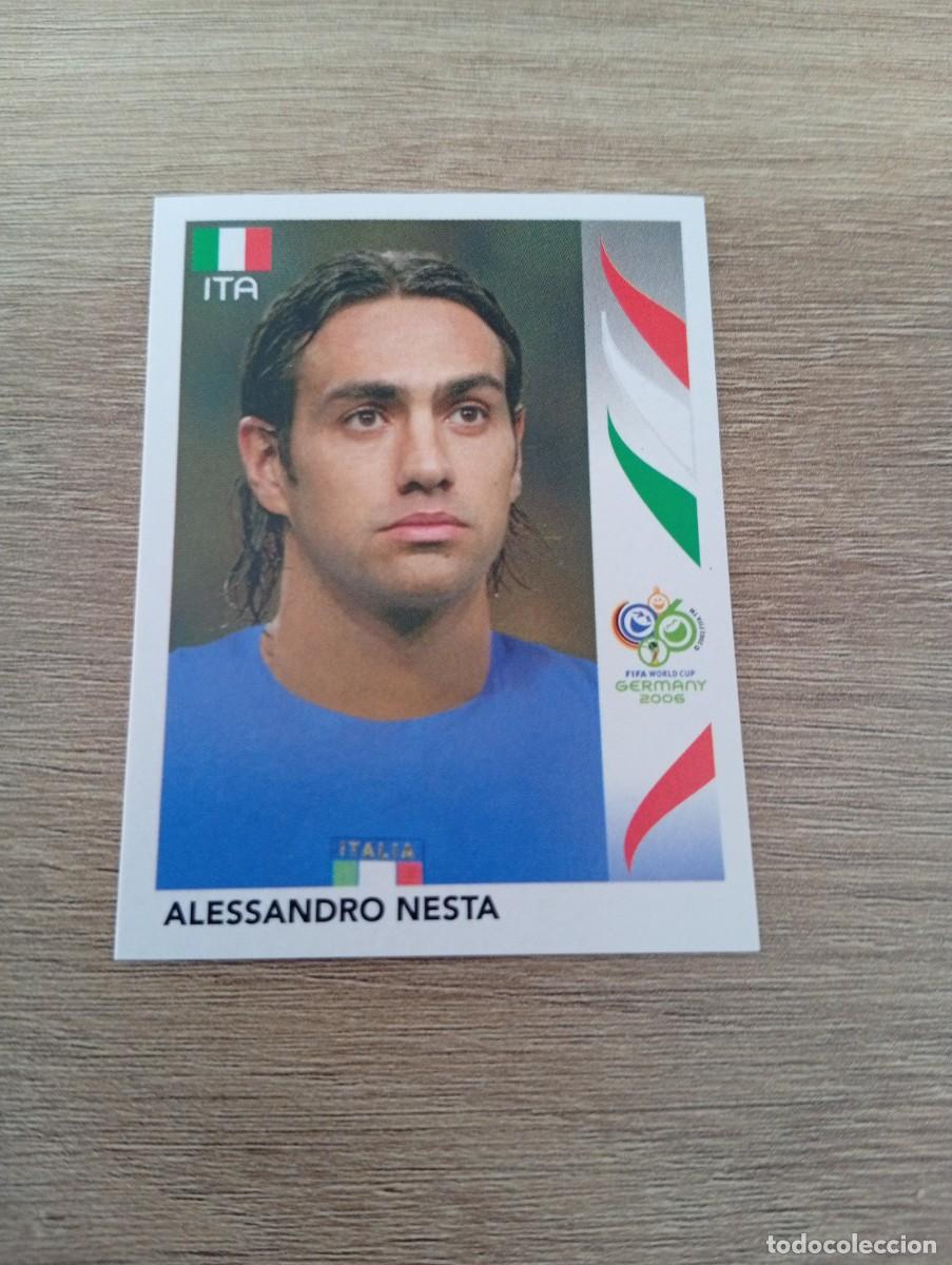 Cromos de f&uacute;tbol: ALESSANDRO NESTA 326 ITALIA ALEMANIA 2006 06 SIN PEGAR NUNCA PEGADO
