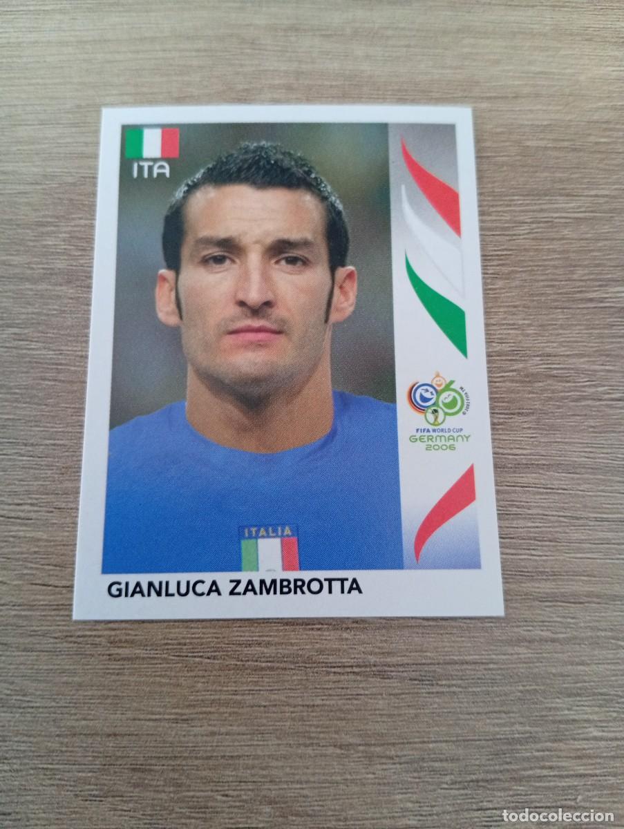 Cromos de f&uacute;tbol: GIANLUCA ZAMBROTA 327 ITALIA ALEMANIA 2006 06 SIN PEGAR NUNCA PEGADO