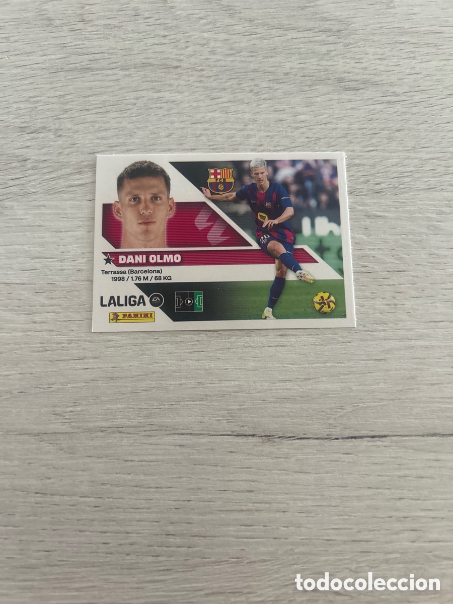 Cromos de f&uacute;tbol: Dani Olmo 17 Barcelona Liga Este 2026/27 26-27 Panini