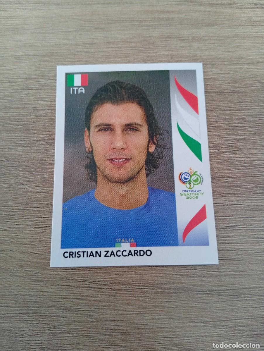 Cromos de f&uacute;tbol: CHRISTIAN ZACCARDO 329 ITALIA ALEMANIA 2006 06 SIN PEGAR NUNCA PEGADO