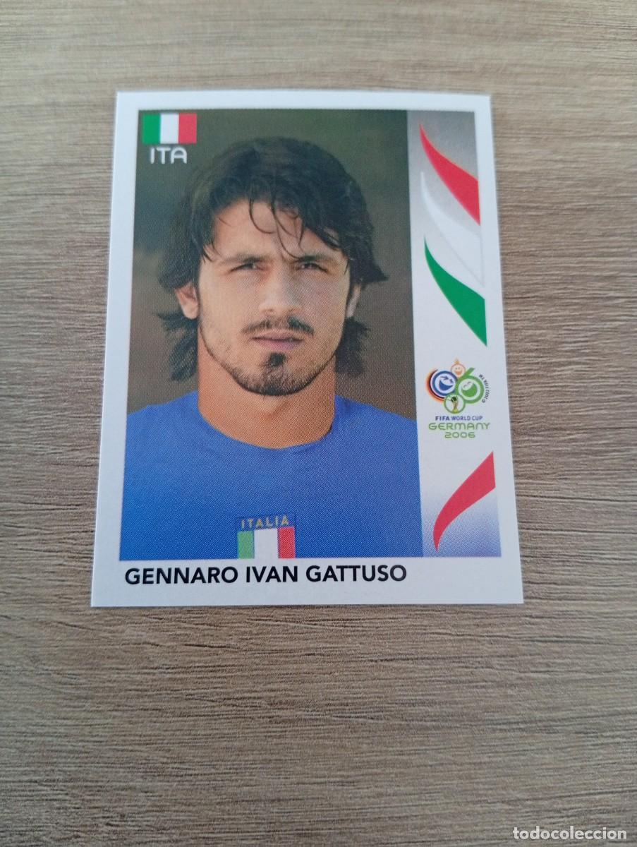 Cromos de f&uacute;tbol: GENNARO IVAN GATUSSO 332 ITALIA ALEMANIA 2006 06 SIN PEGAR NUNCA PEGADO