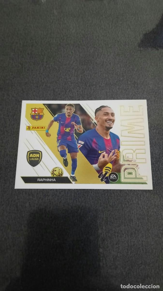 Cromos de f&uacute;tbol: Raphinha ADN Prime 13 Barcelona Ediciones Liga este 26 27 2026/2027