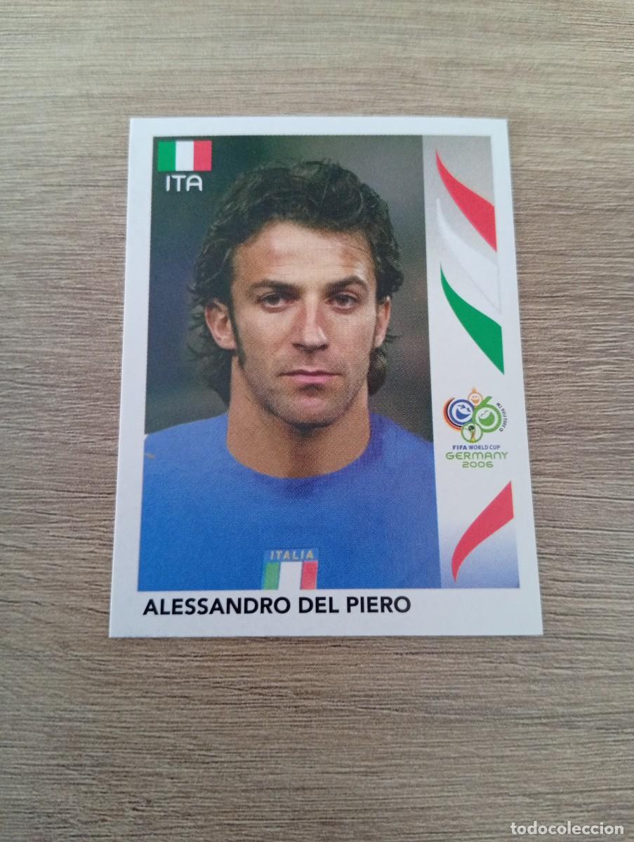 Cromos de f&uacute;tbol: ALESSANDRO DEL PIERO 335 ITALIA ALEMANIA 2006 06 SIN PEGAR NUNCA PEGADO