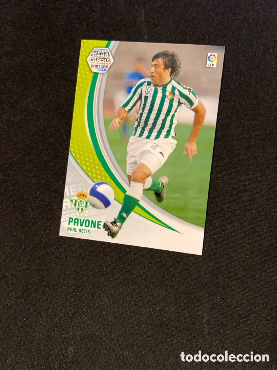 Cromos de f&uacute;tbol: PAVONE 90 (BETIS) MEGA