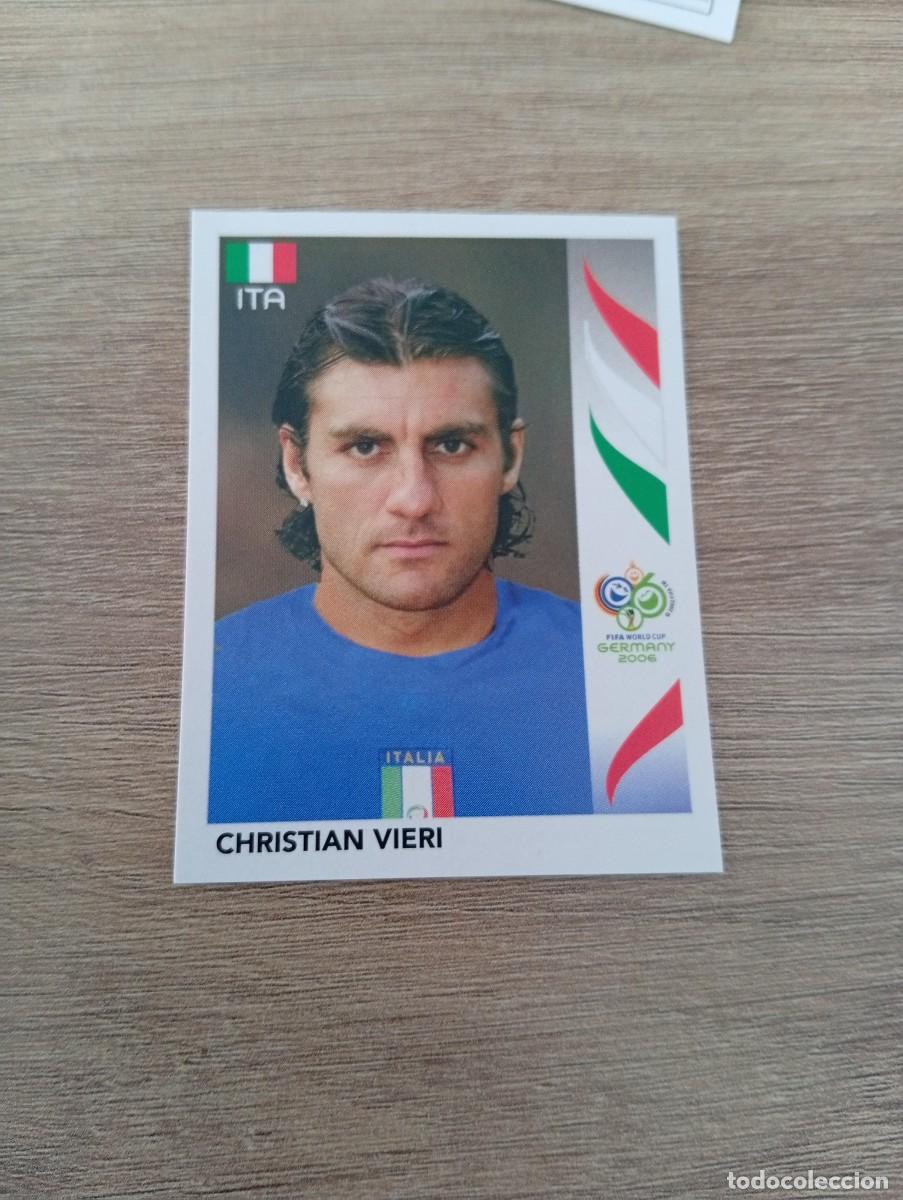 Cromos de f&uacute;tbol: CHRISTIAN VIERI 339 ITALIA ALEMANIA 2006 06 SIN PEGAR NUNCA PEGADO