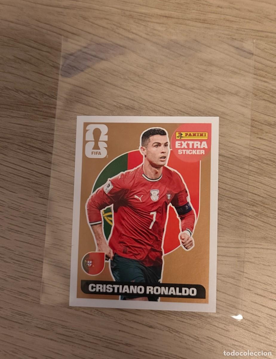 Cromos de f&uacute;tbol: Cristiano Ronaldo Extra Sticker Bronze &ndash; Panini FIFA World Cup 2026