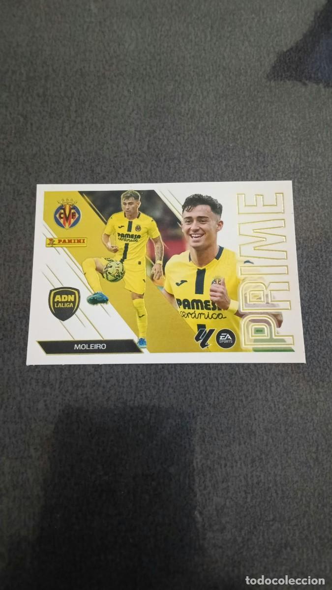 Cromos de f&uacute;tbol: Moleiro ADN Prime 9 Villarreal Ediciones Liga este 26 27 2026/2027