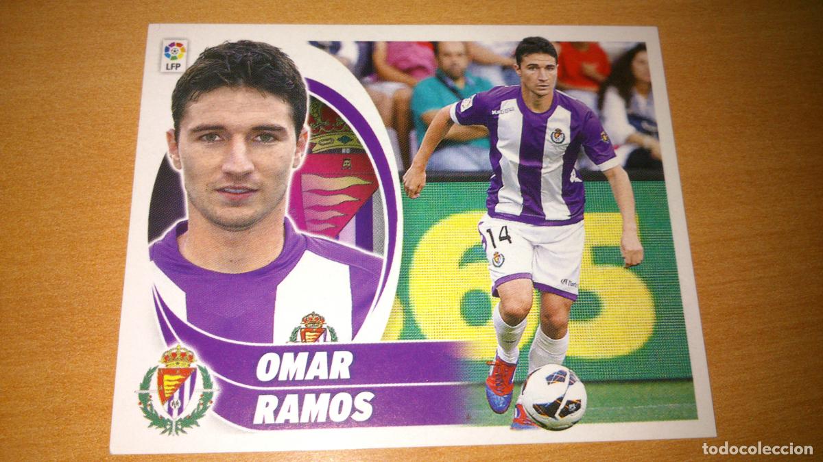 Cromos de Futebol: TEMPORADA 2012 2013 12 13 COLOCA VALLADOLID N&ordm; 16 BIS OMAR RAMOS NUEVO SIN PEGAR