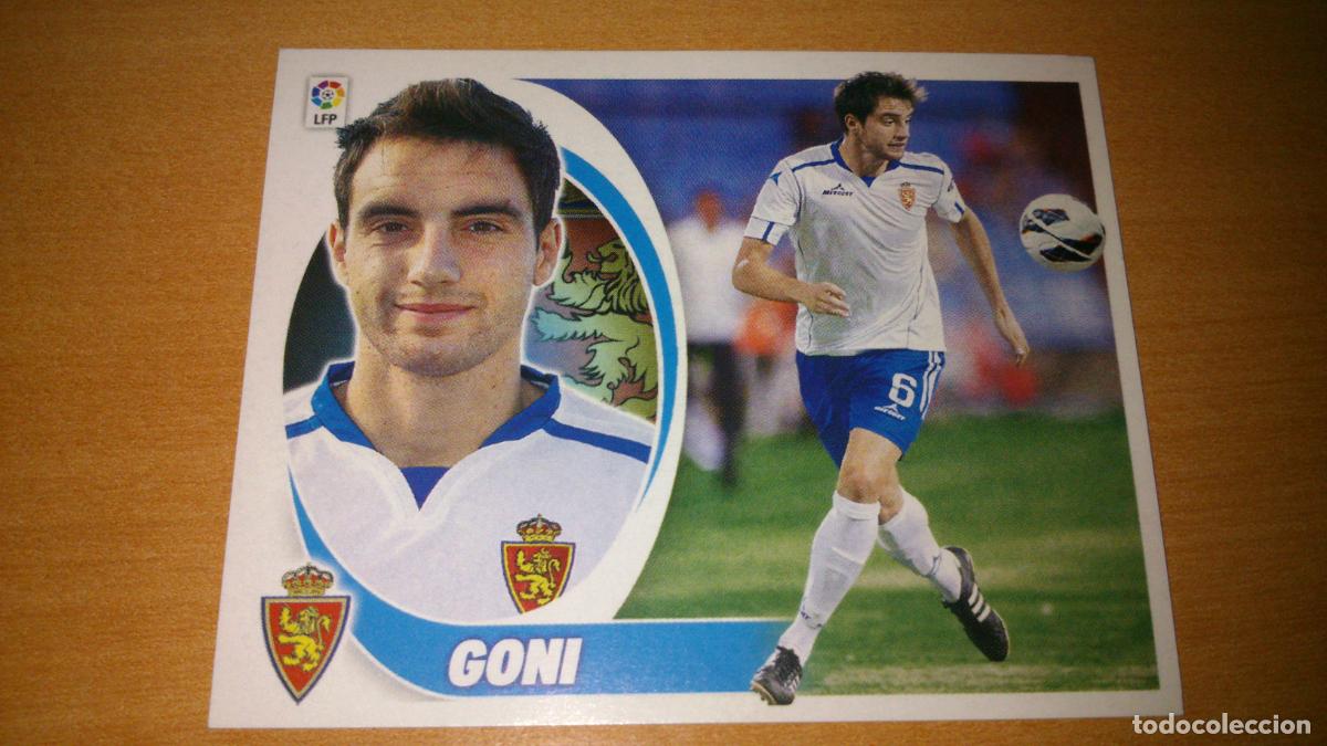 Cromos de Futebol: TEMPORADA 2012 2013 12 13 COLOCA ZARAGOZA N&ordm; 3 BIS GONI NUEVO SIN PEGAR