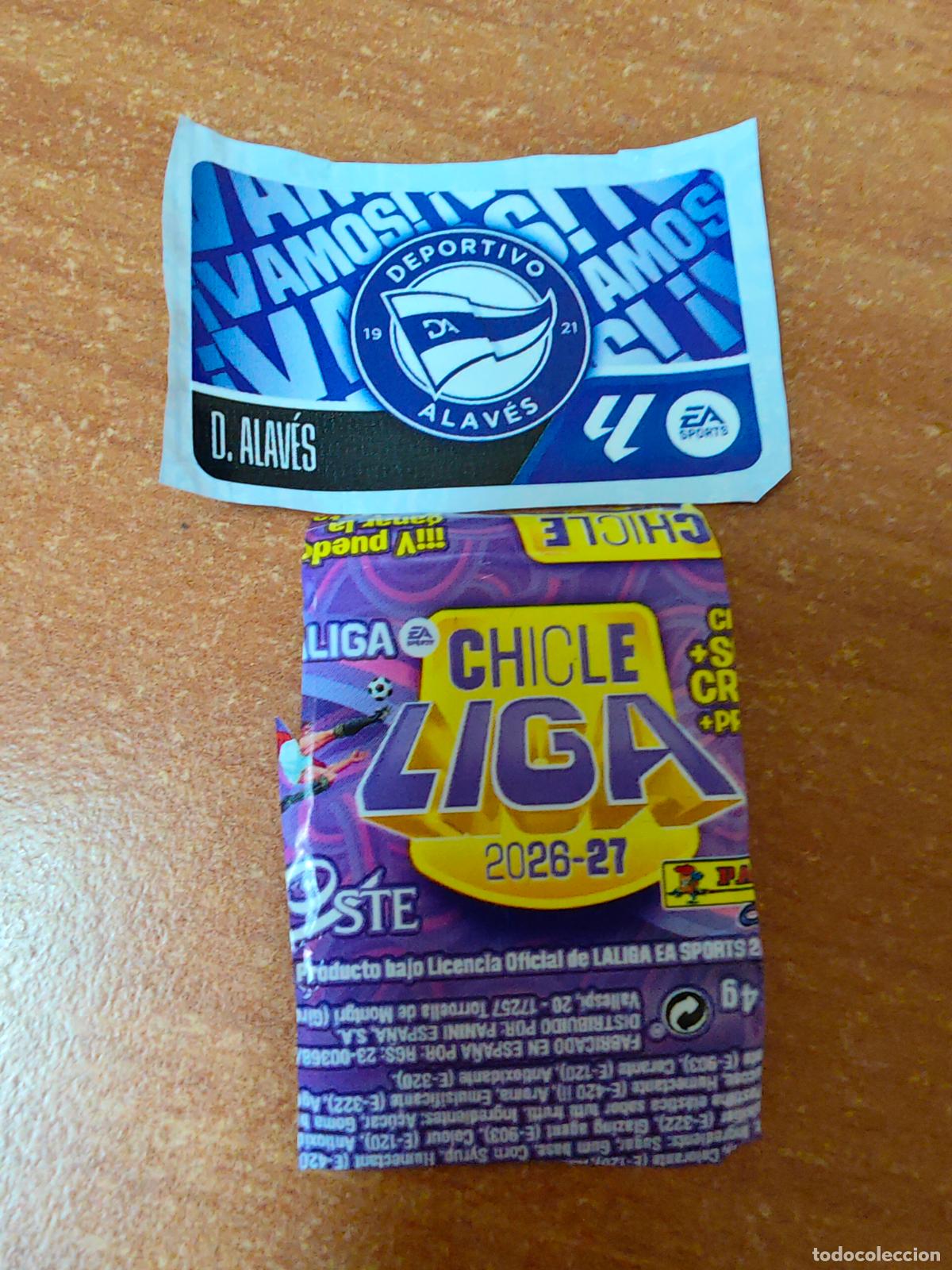 Cromos de f&uacute;tbol: CROMO CHICLES LIGA ESTE 2026/2027 (ESCUDO ) ALAVES