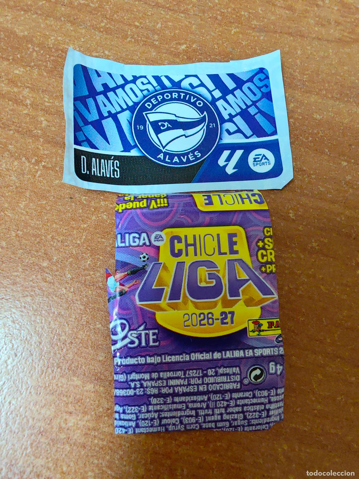 Cromos de f&uacute;tbol: CROMO CHICLES LIGA ESTE 2026/2027 (ESCUDO ) ALAVES