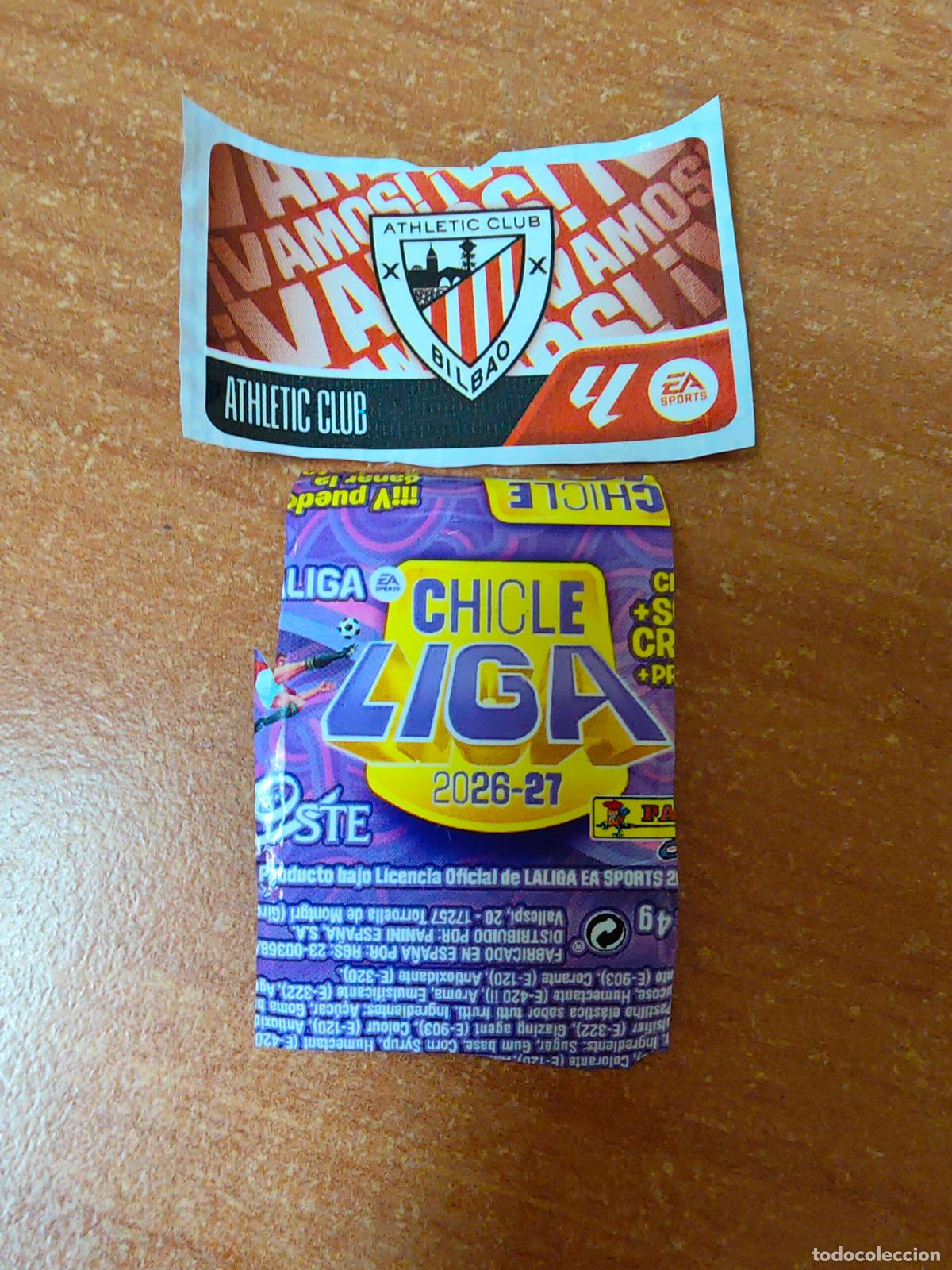 Cromos de f&uacute;tbol: CROMO CHICLES LIGA ESTE 2026/2027 (ESCUDO ) BILBAO